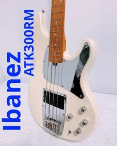 Ibanez アイバニーズ ATK300RM エレキベース ホワイト IBANEZ/アイバニーズ】 エレキべース ATK300RM 買取入荷