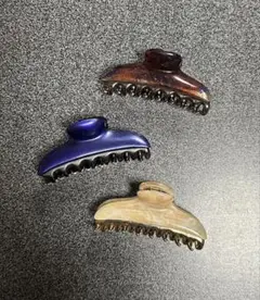 アッカ　ヘアクリップ 3個セット