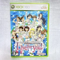 XBOX360ソフト　アイドルマスターライブフォーユー ゲームソフト アイマス