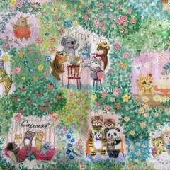 ❤︎ yukiemon「メルシーン 」 ❤︎ 綿１００% オックス１０８㎝×５０㎝