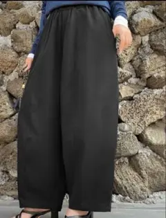 ダークエンジェル　コクーンパンツ　ブラック　新品　匿名配送