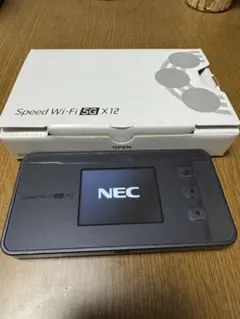 NEC Speed Wi-Fi 5G X12 モバイルルーター