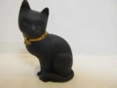 ◎フランクリンミント★ブラックバサルトの猫（bs32)