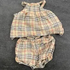 Burberry チェック柄 ベビー服 6ヶ月