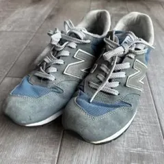 New Balance スニーカー グレー/ブルー