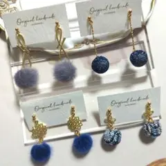 ♡超お得♡ハンドメイドピアス　おまとめ4点セット no.003