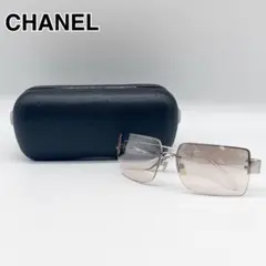 CHANEL シャネル ココマーク サングラス レディース クリア 良品 付属品