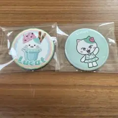 【新品未使用】NiziU NIZOOルキャ 缶バッチ 缶バッジ 2点セット
