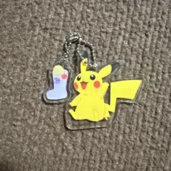 コメダ珈琲　ポケモン　オリジナルチャーム　ピカチュウ　アクリルキーホルダー