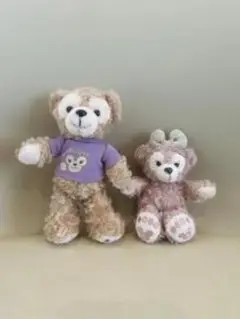 クマのぬいぐるみ2体セット