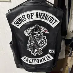Sons of Anarchy レザーベスト 美品