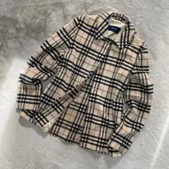 超美品 カシミヤ Burberry 激レア ノバチェック コート