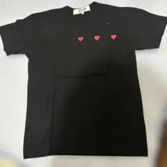 PLAY COMME des GARÇONS ブラック Tシャツ L