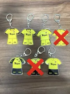 レイソル サッカーキーホルダー ５個セット