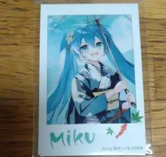 初音ミク　チェキプリント