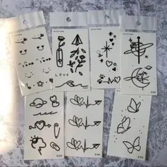 タトゥーシール　7枚セット