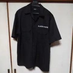 PLACES＋FACES シャツ　グラフィックシャツ　プライシーズフェイシーズ