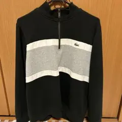 LACOSTE ハーフジップ トレーナー US XL ラコステ