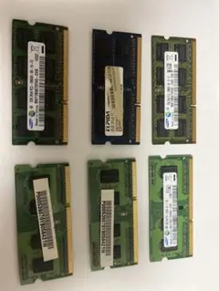 ノートパソコン用　メモリ　DDR3 2g 6個