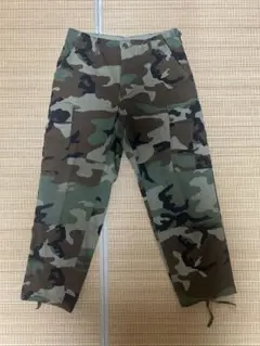 00s US ARMY ウッドランドカモ BDU リップストップ　ヴィンテージ