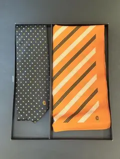 【新品未使用】GIANTS シーズンシート記念品ネクタイとスカーフセット