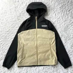美品 OUTDOOR マウンテンパーカー ジャケット ベージュ M 196