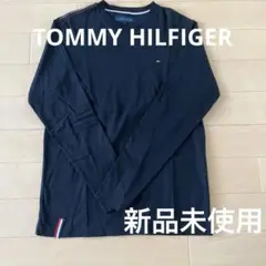 未使用　Tommy Hilfiger ブラック 長袖シャツ S