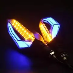 汎用 バイク テールランプ内蔵 LEDウインカー 4個セット レブル250