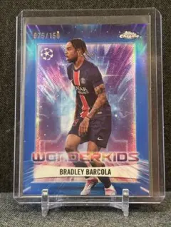 2024/25 Topps Chrome UCC Bradley Barcola