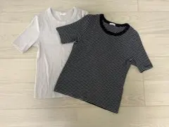 GU 美品✨リブT セット　Lサイズ