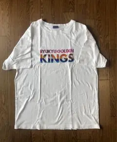 美品 琉球ゴールデンキングス Tシャツ XLサイズ ホワイト