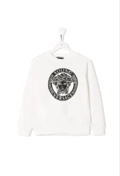 YOUNG VERSACE キッズホワイト トレーナー