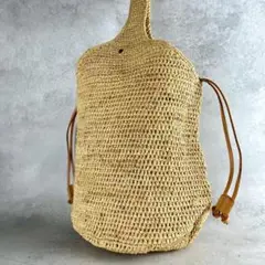 高級　ヘレンカミンスキー　ワンショルダーバッグ　カゴバック　ロゴ