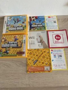 New Super Mario Bros. & 2 セット、ソフトなし