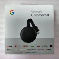 Google Chromecast チャコール GA00439-JP