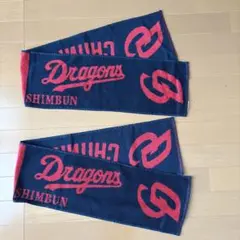 中日ドラゴンズ　応援タオル　2枚セット