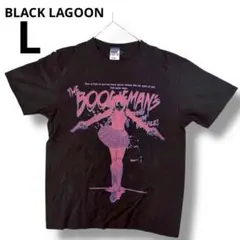BLACK LAGOON ボーンマン Tシャツ Lサイズ　メンズ　レディース半袖