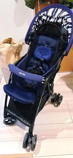 ベビーカー アップリカ クルリー ネイビー