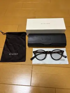 ［新品未使用］EYEVAN Puerto Tortoise レンズ2セット付き 新品未使用］EYEVAN Puerto Tortoise レンズ2セット付き