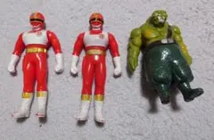 電撃戦隊チェンジマン　フィギュア 3体セット