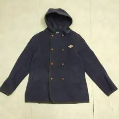 DANTON レディース フード 付 メルトン ダブル ジャケット 38