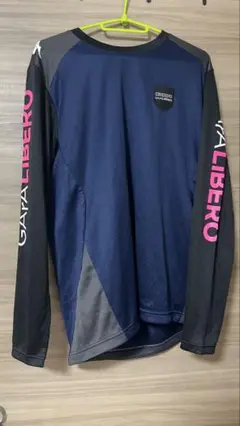 Kappa GARA LIBERO 長袖トレーニングシャツ ネイビー