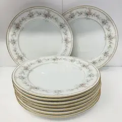 Noritake ノリタケ 大皿 9枚セット プレート 27㎝ 花柄