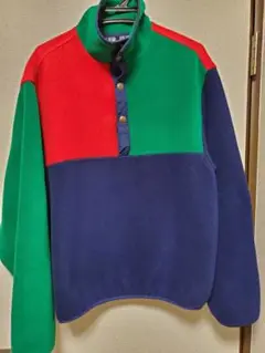 【古着屋購入】 WOOLRICH MADE IN USA フリース プルオーバー