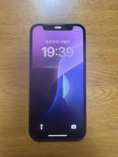 美品 Apple iPhone 12 mini ブラック 64GB SIMフリー