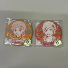 【匿名配送】 ラブコン ラブ★コン くじメイト 缶バッジ 2点セット