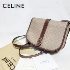 CELINE オールド セリーヌ ショルダーバッグ マカダム柄 総柄 トリオンフ