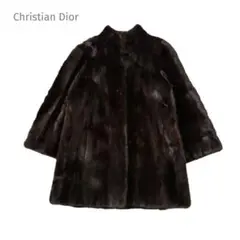 Christian Dior クリスチャンディオール ダークミンク ファーコート
