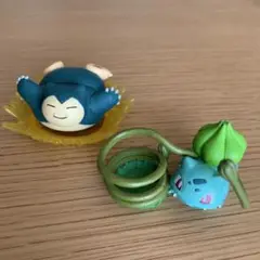 デスクでお役立ちフィギュア　任天堂　ポケモン　カビゴン　フシギダネ