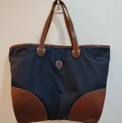 Felisi フェリージ　12-38 トートバッグ　ネイビー　ブラウン